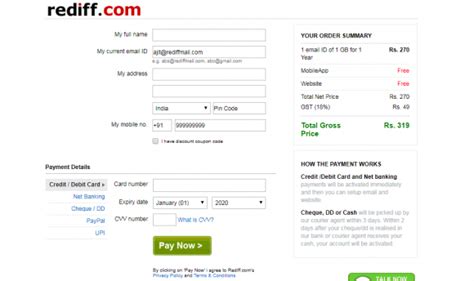 rediffmail mail|rediffmail email id.